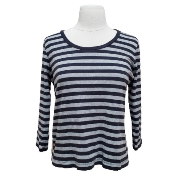 Lands' End Tops - Lands End Striped Top Medium